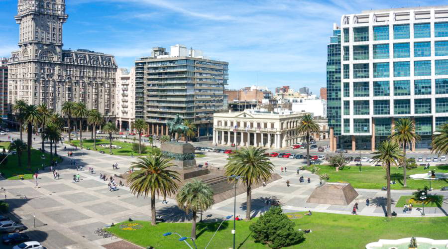 Die beliebtesten Mietwagenangebote am Flughafen Montevideo